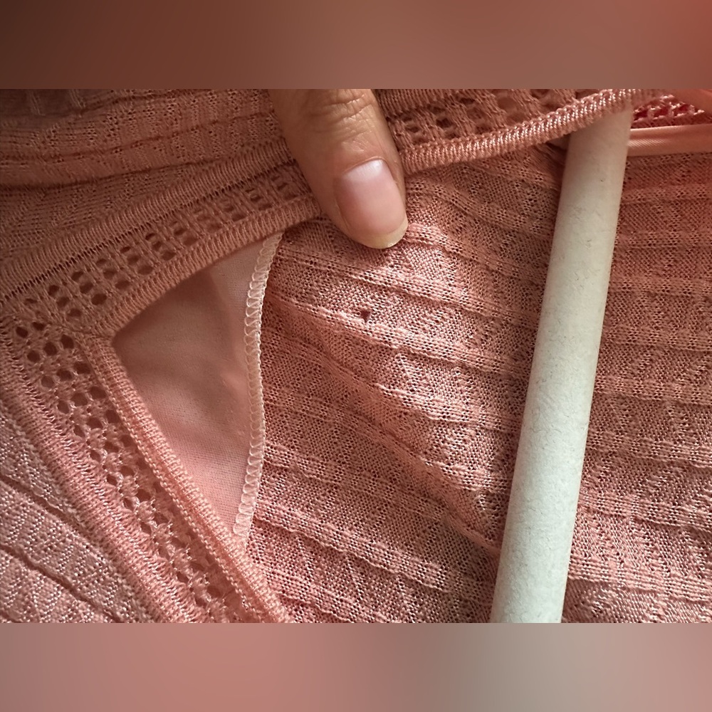 Missoni M Sleeveless Blush Pink Knit Dress - Size S - Picture 7 of 7